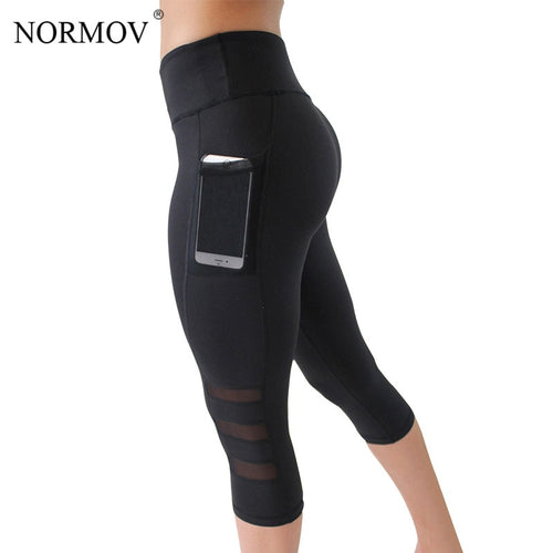 Mesh Patchwork Leggings