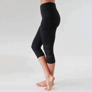Mesh Patchwork Leggings